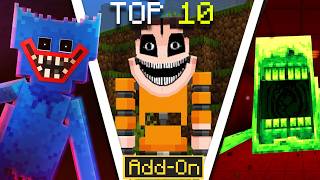 Top 10 HORROR Addons For Minecraft Marketplace (Bedrock)