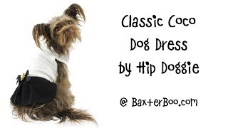 Classic Coco Dog Dress by Hip Doggie