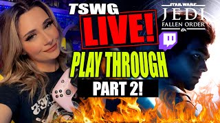 FIRST PLAYTHROUGHT! Star Wars: Jedi Fallen Order Part 2!