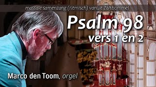 Samenzang Psalm 98 - Zaltbommel met MARCO DEN TOOM, orgel