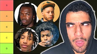 UPCOMING RAPPER TIER LIST!