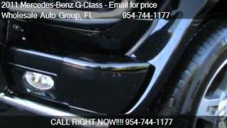 2011 Mercedes-Benz G-Class G55 AMG 4MATIC for sale in Pompan