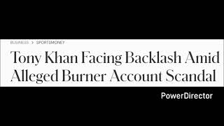 Tony Khan Facing Backlash Amid Alleged Burner Account Scandal