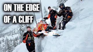 Boondocking in the Canyon ║ West Yellowstone Snowmobiling