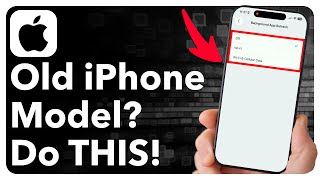 Do You Have An OLD iPhone? Do This Immediately