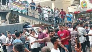 সিলেট বাসির পক্ষ থেকে ইসরাইলের বিরুদ্ধে নেমে পড়েছে