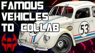 Famous Cars That Aren't Transformers Collabs... Yet.