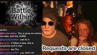 Symphonic Wolf - Battle Within Alt Live Reaction