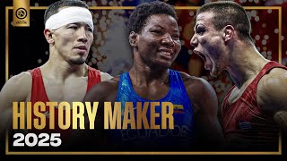 Meet the 2025 History Makers: Kougioumtsdis, Reasco, Sultangali
