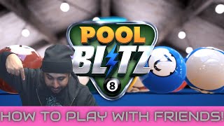 How to play with your friends on Pool Blitz XBOX Playstation Google Mobile