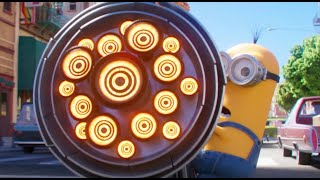 Minions: The Rise of Gru escaping from the vicious 6