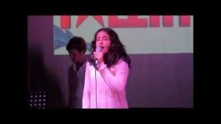 OIS Has Got Talent 2013: Susana - Singing "Skyscraper" by Demi Lovato