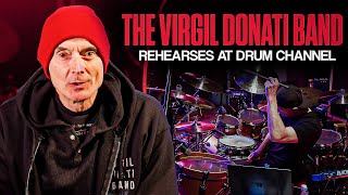 The Virgil Donati Band's 2024 Rehearsals at Drum Channel | Trailer & "If There Were None"