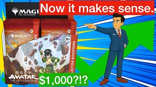 Avatar MTG Collector Boosters EXPLODE to $1000! Insane...