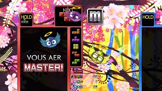 3rd run, Master | Tetris The Grand 4: Master mode 0→1234