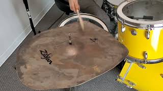 Zildjian Concept Shop Raw Crash Cymbal Large Bell 2486g