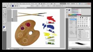 Photoshop Tutorial : Mixing Colors in Adobe Photoshop CS5