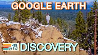 Off-Trail Volcanic Butte Found on Google Earth | Winter Snow Hike Central Oregon