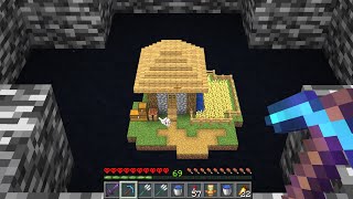 I Built My Base In The Void In Minecraft Hardcore!