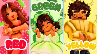 LIVING in Only ONE COLOR For 24 HOURS in ROBLOX! *VOICED*