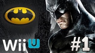 Batman Arkham Origins: Walkthrough Part 1 Blackgate Prison - Wii U Gamepad Live Commentary