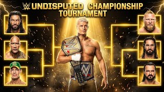 WWE Undisputed Championship Tournament WWE 2K25