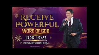 RECEIVE POWERFUL WORD OF GOD || FOR 2023  BY APOSTLE ANKUR YOSEPH NARULA || Ankur Narula Ministries