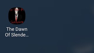 The Dawn Of Slenderman All Forest