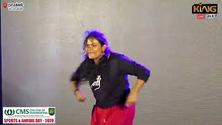 Mannipaaya Mixing Song | Solo Dance Performance | CMS College Of Engineering Annual Day & Sports Day