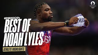 The best of Noah Lyles at the Olympics 🏃