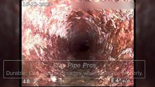 Clay sewer pipes: The pros and cons