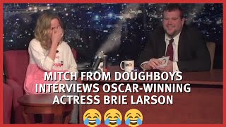 Oscar-Winning actress Brie Larson interviewed by podcast legend Mike Mitchell from Doughboys (2010)