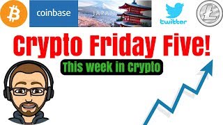 🔴Crypto Friday Five! 3/30/18 - EP 6