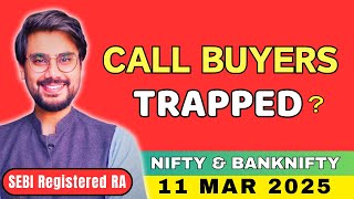 Nifty and BankNifty Prediction for Tuesday , 11 Mar 2025 | BankNifty Options Tomorrow | Rishi Money