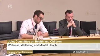 Bressie gives powerful speech to the Oireachtas Joint Committee