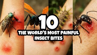 The 10 Most Painful Insect Bites in the World