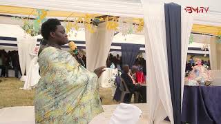 HON KIBWEEBWE'S SPEECH ON FRANK AND INNOCENT'S WEDDING LEFT NO ONE DOWN.