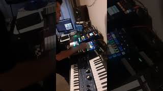 Waide Lemos - Live Hybrid Set - Techno, Minimal Tech, House Music (SIDE VIEW)