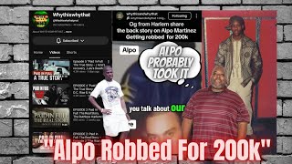 Alpo Robbed By The Connect For 200k | Dave Kidnapped & Azie Called Cap 