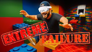I Failed So Hard In This VR Lego Parkour Game - 99 Drops