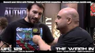 UFC 129 Fan Expo Nate Quarry.mp4