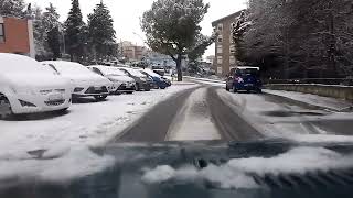 Snowfall in Campobasso [13Jan'25]