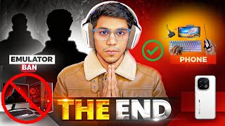 PC THE END ON FREE FIRE 🚫 MOBILE MEIN SHIFT HO JAO ✅ // #ungraduategamer #gayangaming #raistar 
