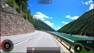 Ultimate Indoor Cycling Workout Schnalstal South Tyrol Alps Italy Garmin 4K