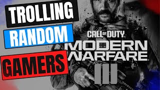Trolling Random Gamers on Call of Duty - Hilarious Reactions Ensue