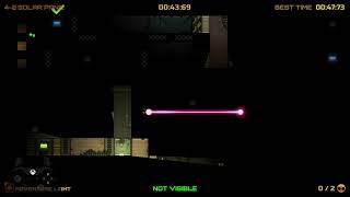 Stealth Inc. 2 speedrun | 4-2 (S-rank, all clones) in 57.84