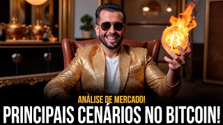 ANÁLISE DE BITCOIN E ALTCOINS! | ESTES SÃO OS CENÁRIOS QUE PODEM MUDAR TUDO!