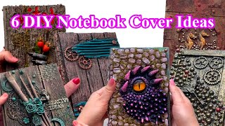 6 DIY 📕 Notebook Cover Ideas | Easy & Creative Decoration 2 Part