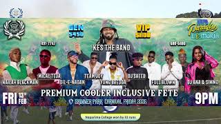 SSCL PREMIERSHIP - Naparima College vs St. Mary's College