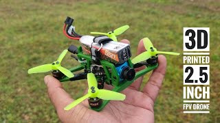3D printed 2.5 inch Fpv Drone/Emax 1106 4500kv Motors/Tbs Nano vtx /Runcam Phoenix Fpv camer/Analog